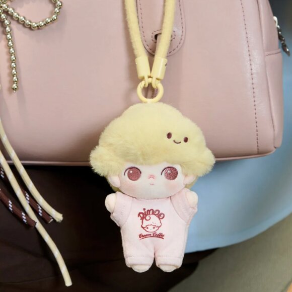 DIMOO Crush on Coffee Series Soft-faced Plush Keychain Full Set - 6 Boxes Sealed - Picture 3 of 4